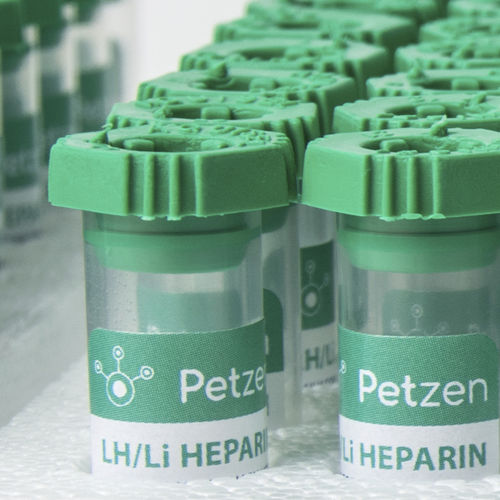 Veterinary collection tube - Petzen  - Everest Tecnovet - laboratory / cylindrical / blood