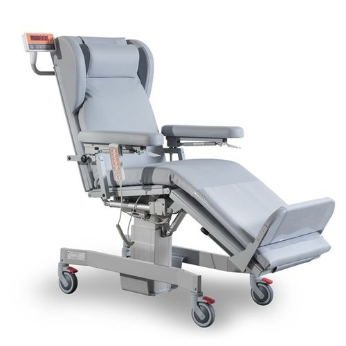 Electric hemodialysis chair - KELLY  - 5.9 Care Weighing Systems - 3-section / chemotherapy / on casters