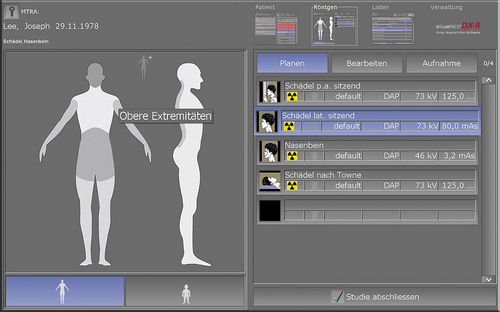 Acquisition software - dicomPACS®DX-R - OR Technology - Oehm und Rehbein - medical imaging / medical