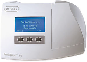 Automatic HbA1c analyzer - PocketChem  - Arkray - for clinical diagnostic / compact / whole blood