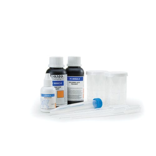 Research test kit - HI3850 - HANNA Instruments - for clinical chemistry / ascorbic acid / for food