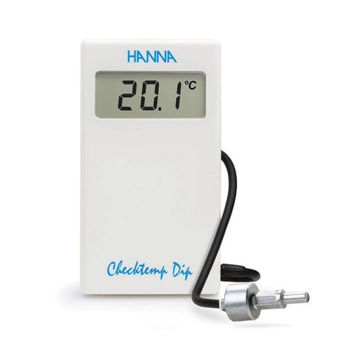 Laboratory thermometer - Checktemp® Dip - HANNA Instruments - electronic / probe / multifunction
