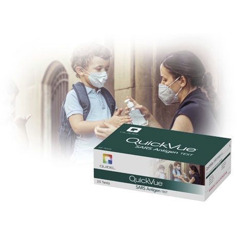 COVID-19 test kit - QuickVue®  - Quidel - for antigens / SARS-COV-2 / clinical