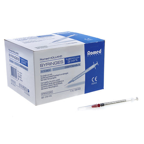 Tuberculin syringe - 3TS-1ML - Romed Holland - 1 ml / disposable / sterile