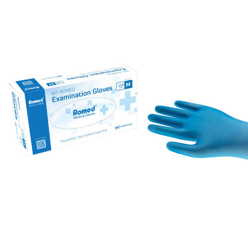 Examination gloves - NITROM-800 - Romed Holland - latex-free / powder-free / non-sterile