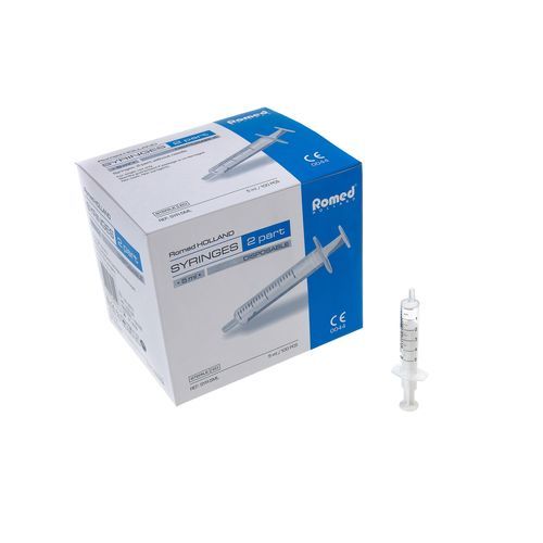 20 ml syringe - SYR-20ML - Romed Holland - sterile / 2-piece / without needle