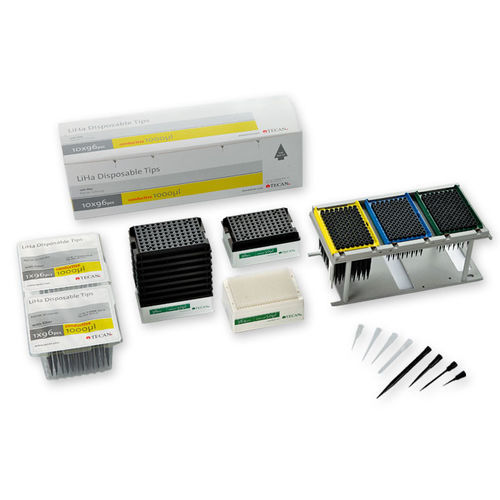Sterile pipette tip - LiHa - Tecan - for robots / conductive