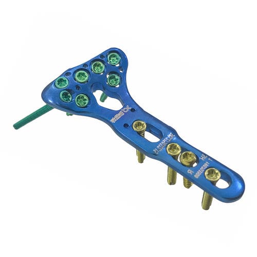 Radius compression plate - HJ-Mini VA-LCP 05 - Health-Joy Medical - distal / locking / non-locking