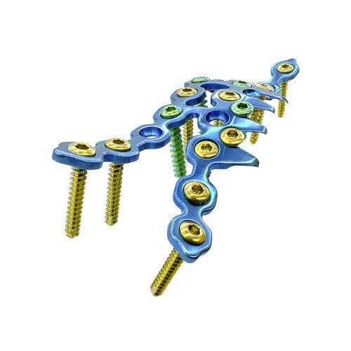 Pelvis compression plate - HJ-07 - Health-Joy Medical - posterolateral / anteromedial / non-locking