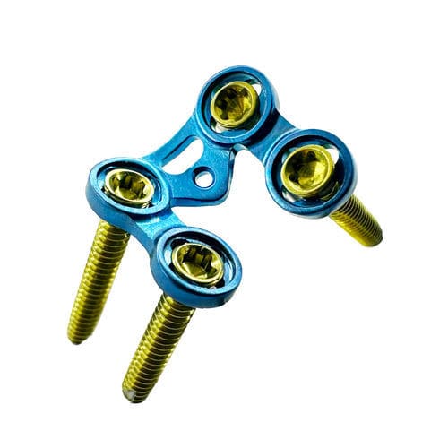 Tarsal joint compression plate - HJ MINI VA-LOC Talar - Health-Joy Medical - hindfoot / talo-calcaneal joint / lateral