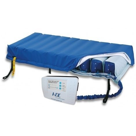 Hospital bed mattress - arsos® plus - ADL International - alternating pressure / foam / anti-decubitus