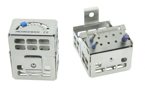 Dental instrument sterilization cassette - 182252 - NICHROMINOX - perforated / stainless steel