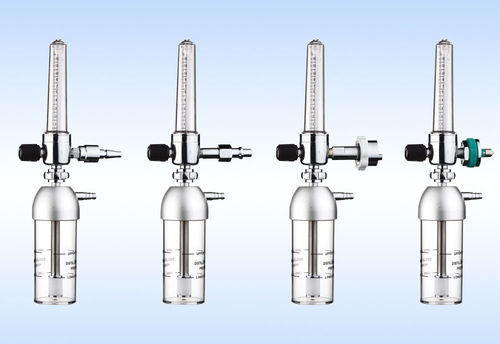 Variable-area flow meter - Shanghai Zhenghua Medical Equipment - gas / for hospitals / with pressure regulator