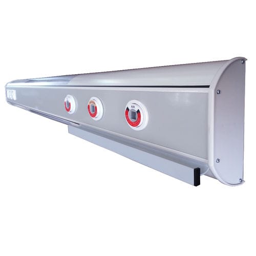 Horizontal bed head unit - BH-MEX003 - Shanghai Zhenghua Medical Equipment - wall-mounted / with light
