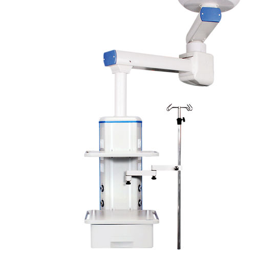 Ceiling-mounted medical pendant - EX-70 - Shanghai Zhenghua Medical Equipment - anesthesia / articulated / motorized