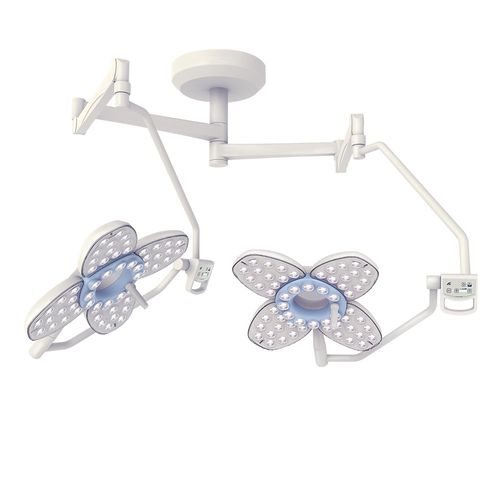 Ceiling-mounted surgical light - EXLED6500/6500 - Shanghai Zhenghua Medical Equipment - LED / 2-arm