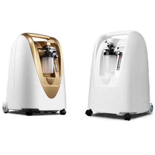 Medical oxygen concentrator - Shanghai Zhenghua Medical Equipment - on casters / PSA