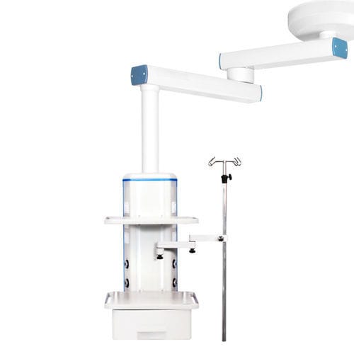 Ceiling-mounted medical pendant - EX-60E-D - Shanghai Zhenghua Medical Equipment - anesthesia / endoscopy / ICU
