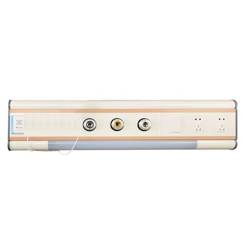 Wall-mounted bed head unit - BH-CTR001 - Shanghai Zhenghua Medical Equipment - with light