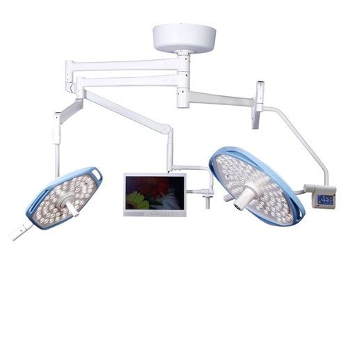 Ceiling-mounted surgical light - EXLED7500 - Shanghai Zhenghua Medical Equipment - LED / 3-arm / 96
