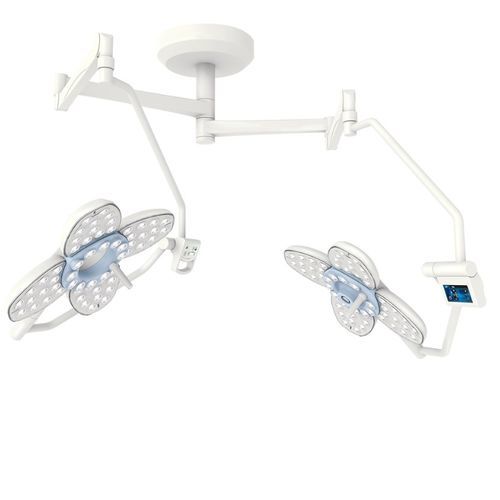 Ceiling-mounted surgical light - EXLED6500 - Shanghai Zhenghua Medical Equipment - LED / 2-arm
