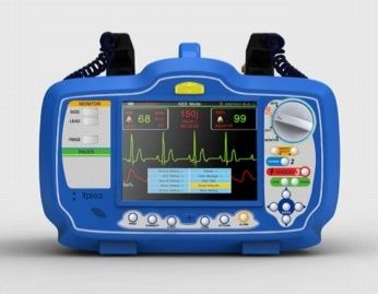 Semi-automatic external defibrillator - Defi Xpress - Meditech Equipment - with ECG monitor