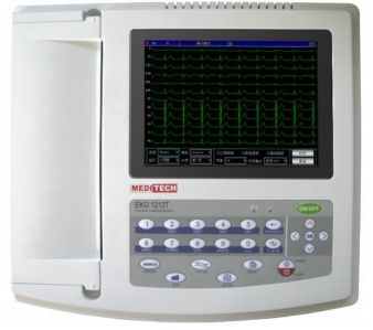 Resting electrocardiograph - EKG 1212T - Meditech Equipment - 12-channel / digital / with printer