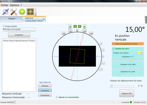 Control software - VS - Framiral - test / medical