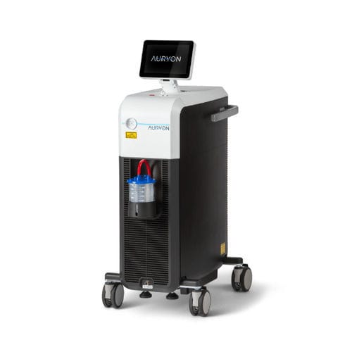 Atherectomy laser - Auryon - Angiodynamics - diode / trolley-mounted