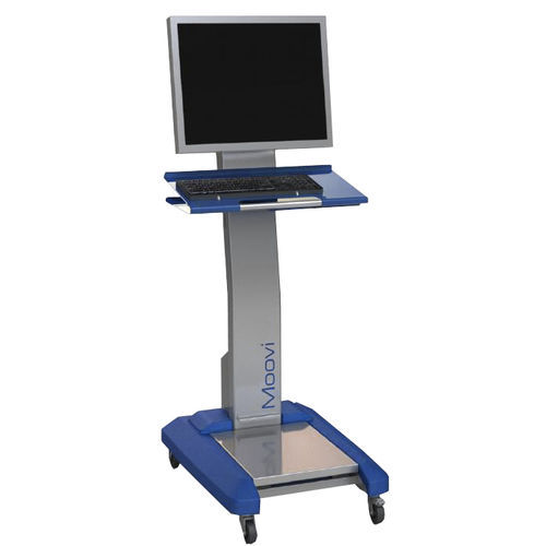 Height-adjustable computer cart - MOOVI - LM Realisations