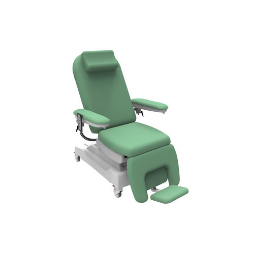 Electric dialysis chair - PY-YD-310 - Nanning Passion Medical Equipment - 3-section / chemotherapy / on casters