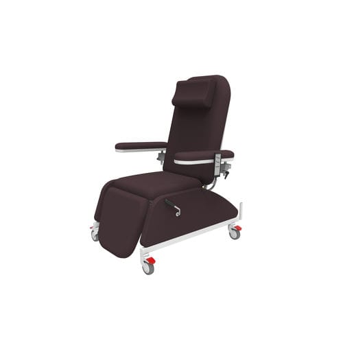 Electric blood donor chair - PY-YD-810 upgraded - Nanning Passion Medical Equipment - 3-section / on casters / Trendelenburg
