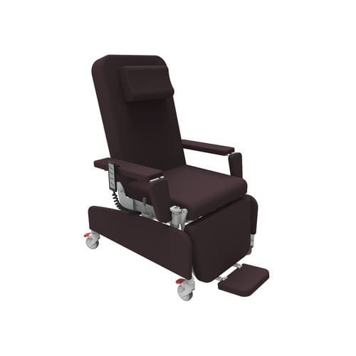 Electric blood collection chair - PY-YD-810 - Nanning Passion Medical Equipment - 3-section / on casters / Trendelenburg