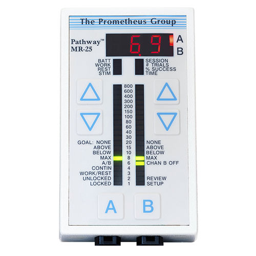 2-channel EMG system - (9725) Pathway® MR-25  - The Prometheus Group - portable / real-time / biofeedback