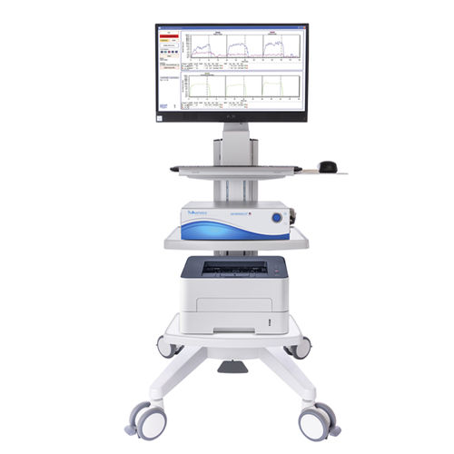 Pelvic floor rehabilitation system with pelvic electromyography - (PMR) Morpheus® Muscle  - The Prometheus Group - with printer / on casters