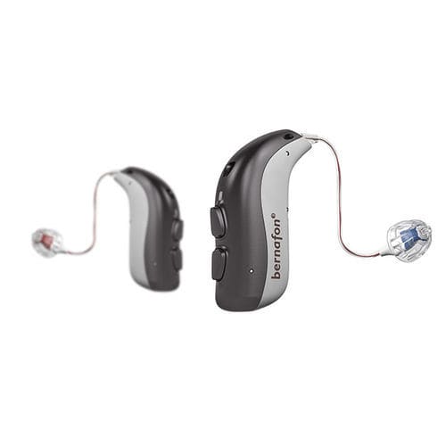 Mini RIC hearing aid - Alpha - bernafon - telecoil / rechargeable ...