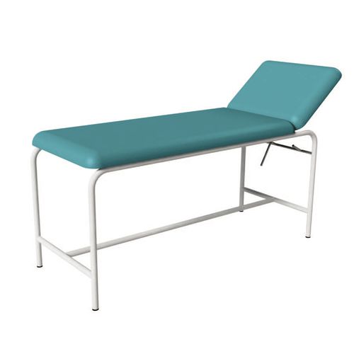 Manual examination table - 4001.011  - KIS Produkt - with adjustable backrest / fixed-height / 2-section