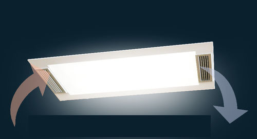 Wall-mounted air purification system - UV24 - NUVO Surgical - UVC / germicidal