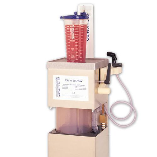 Medical waste treatment system VAC2000ecures canister BEMIS Health Care