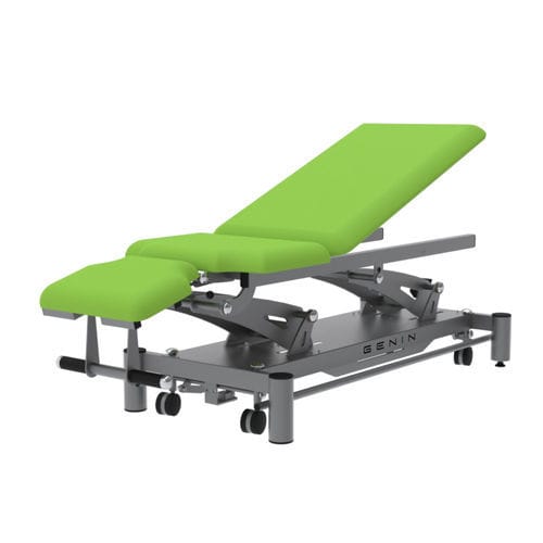 3-section massage table - FGT3187A - Genin Techmed - mechanical / on casters