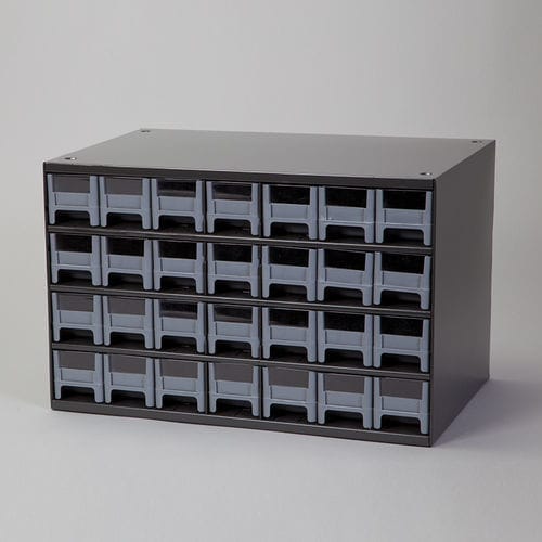 Hospital cabinet - HCL® - Health Care Logistics - with drawer / gray / blue