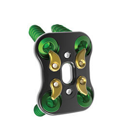 Cervical arthrodesis plate - Slimplicity® Plus - Precision Spine - anterolateral / locking / 1 level