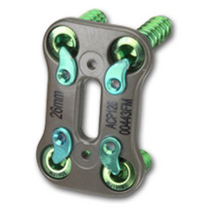 Cervical arthrodesis plate - Simplicity® - Precision Spine - anterolateral / locking / metallic