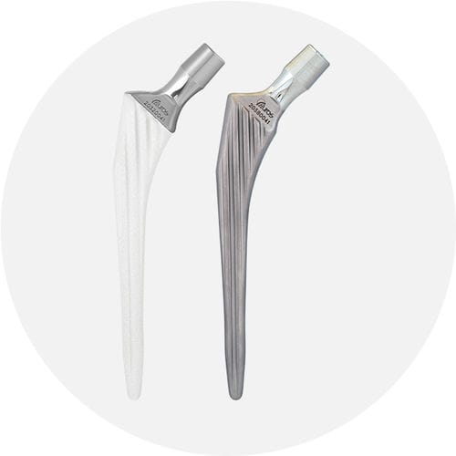 Cemented or non-cemented femoral stem - PLM - EUROS