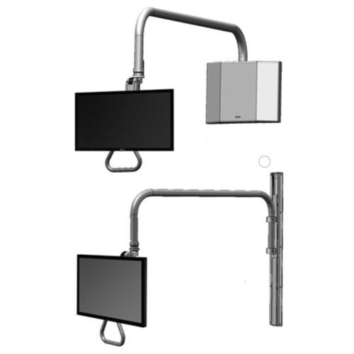 Articulated support arm - UL182I-OHA series - ICWUSA - tilting / for monitors / dental
