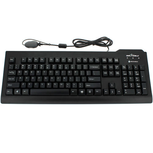 Medical keyboard with numeric keypad - Clean™ Glow - Seal Shield - disinfectable / USB / waterproof