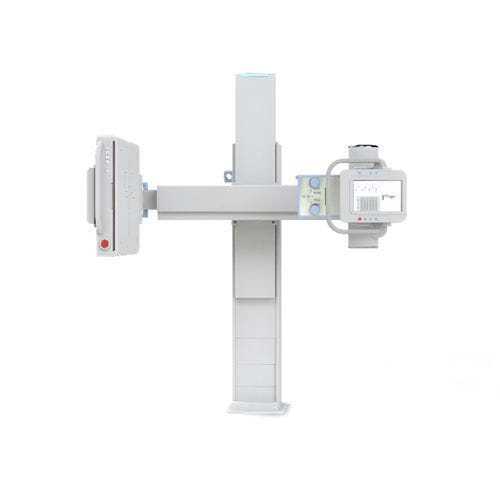Digital X-ray system - ALIZÉ BRS - IDETEC MEDICAL IMAGING - for multipurpose radiography / without table / with swiveling tube stand