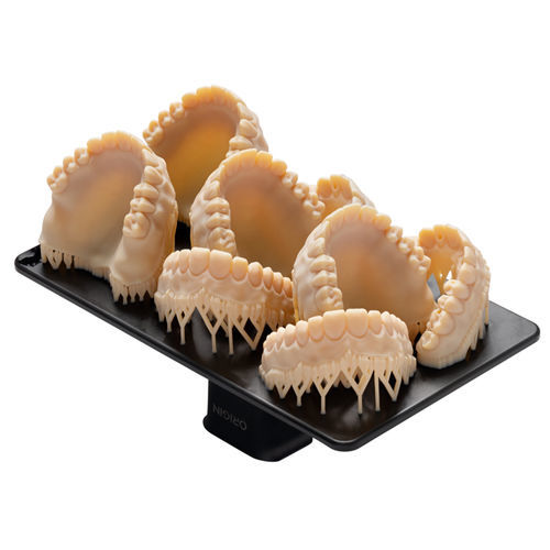 Resin dental material - DM200™ - Stratasys - for 3D printing / white / biocompatible
