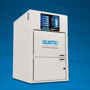 Dental laboratory dust collector - iVAC Twin - Quatro Air - for laboratory / compact