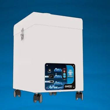 Laboratory fume extractor - SPB 560 - Quatro Air - for dental laboratories / mobile / compact